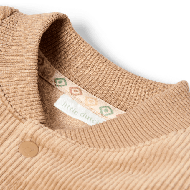 Little Dutch Baby Vestje Mudstone koop je bij Babywinkel