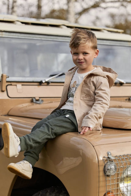 Little Dutch Baby Vestje Warm Taupe koop je bij Babywinkel