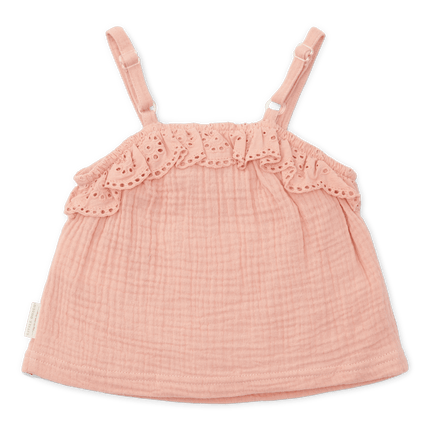 Little Dutch Babyhemdje Mousseline Flower Pink - Little Dutch - Babywinkel - 8720847027276