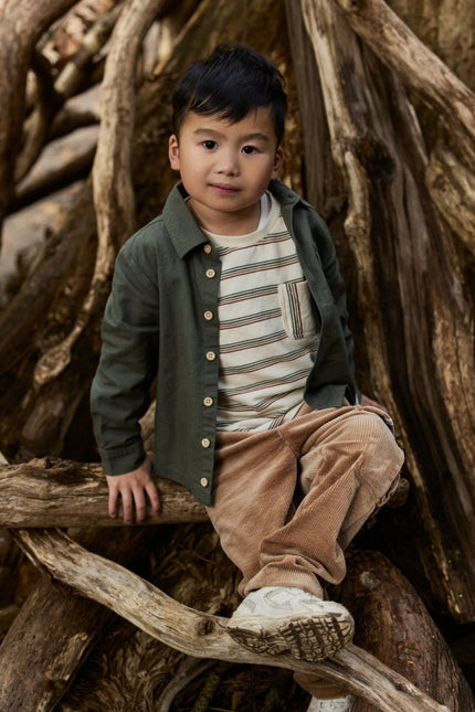Little Dutch Babyjasje Deep Olive koop je bij Babywinkel