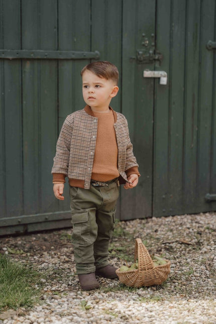 Little Dutch Babyjasje Green Check - Little Dutch - Babywinkel - 8720986877244