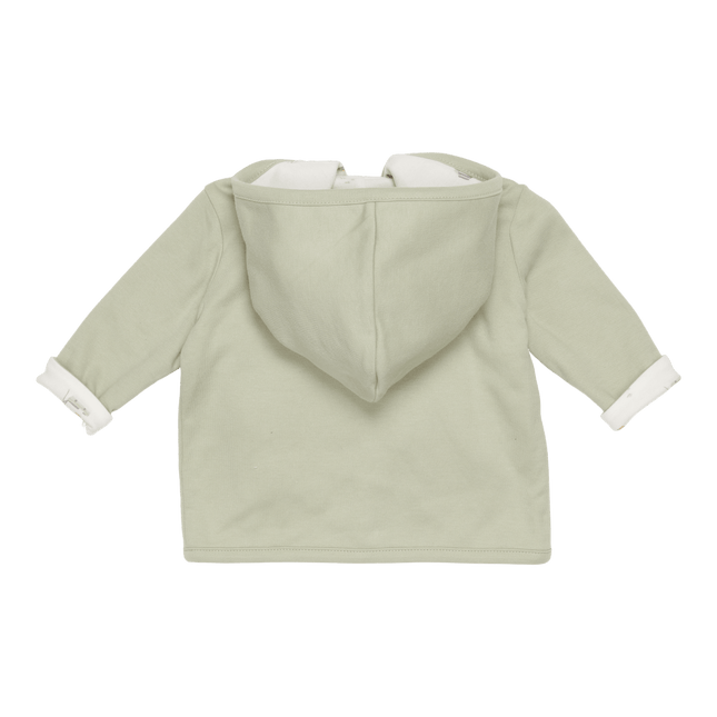 Little Dutch Babyjasje Omkeerbaar Sailors Bay White/Olive - Babywinkel - 8720168539977