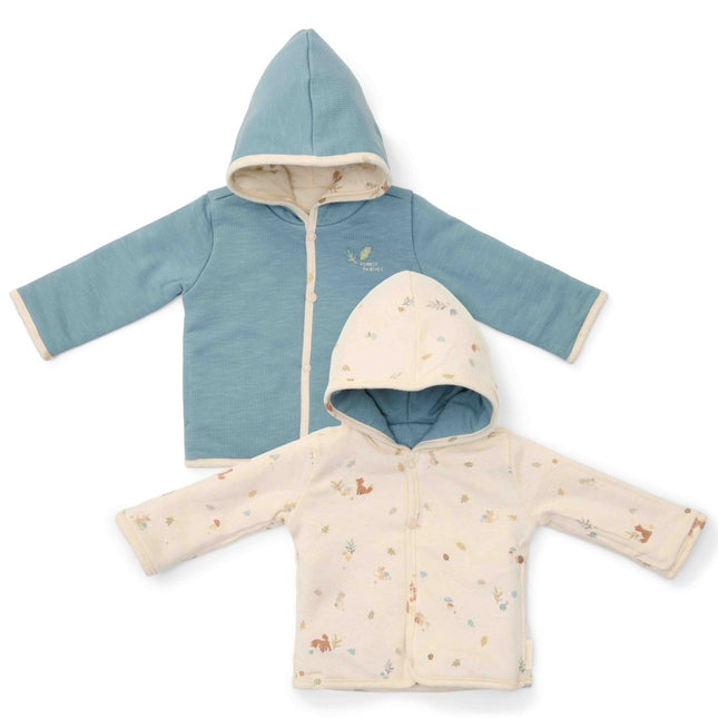Little Dutch Babyjasje Stone Blue Reversible - Babywinkel - 8721122572092