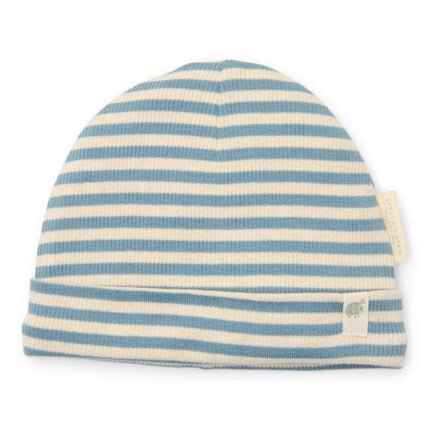 Little Dutch Babymutsje Stone Blue Stripe - Babywinkel - 8721122572634