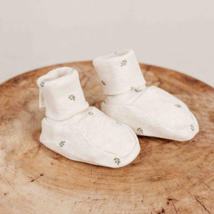 Little Dutch Babyslofjes Green Leaves - Little Dutch - Babywinkel - 8720986873277