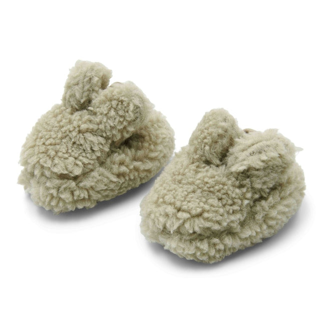 Little Dutch Babyslofjes Teddy Soft Green - Little Dutch - Babywinkel - 8720986874496