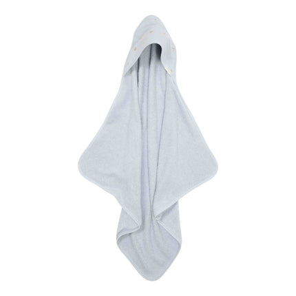 Little Dutch Badcape Baby Blue 100X100Cm - Little Dutch - Babywinkel - 8721122570357