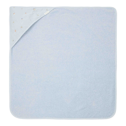 Little Dutch Badcape Baby Blue 100X100Cm - Little Dutch - Babywinkel - 8721122570357