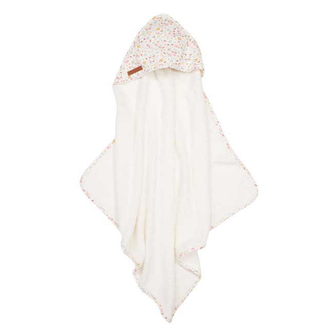 Little Dutch Badcape Baby Flowers & Butterflies 100x100cm - Little Dutch - Babywinkel - 8718734812401