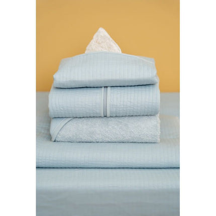 Little Dutch Badcape Baby Pure Soft Blue - Babywinkel - 8718734811411
