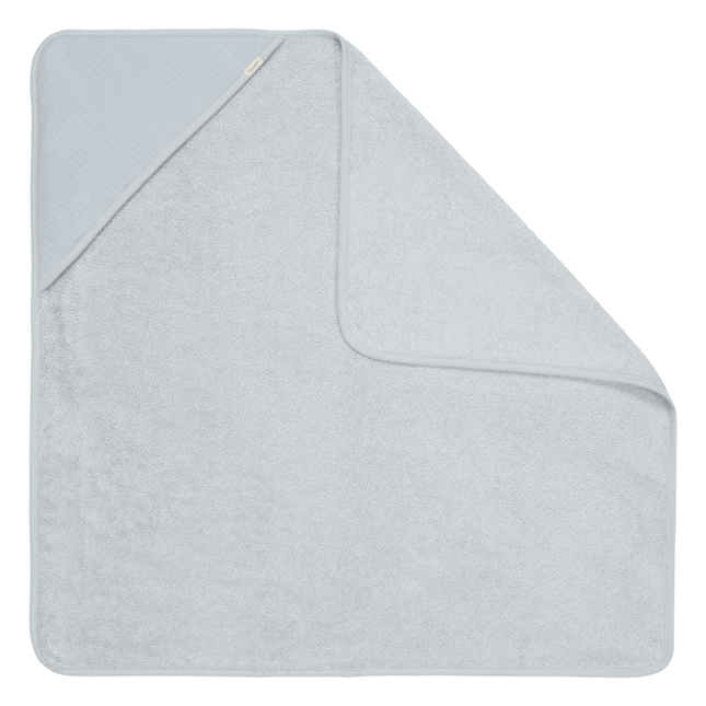 Little Dutch Badcape Baby Pure Soft Blue - Little Dutch - Babywinkel - 8718734811411