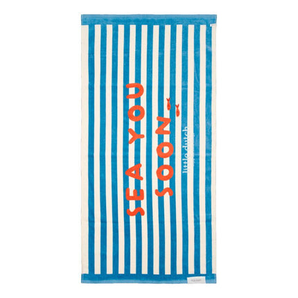 Little Dutch Badlaken Ocean Sea Life Ocean Blue - Babywinkel - 8721122575550