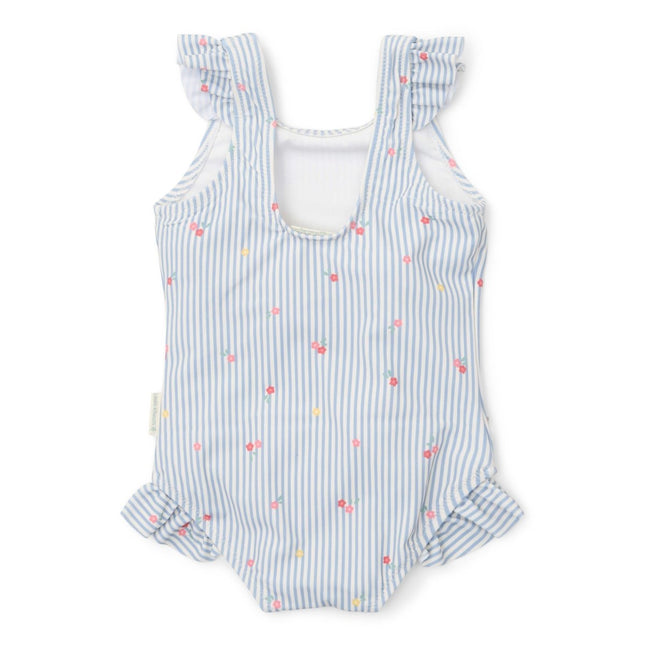 Little Dutch Badpak Kind Sunny Flowers Blue - Babywinkel - 8721122574515