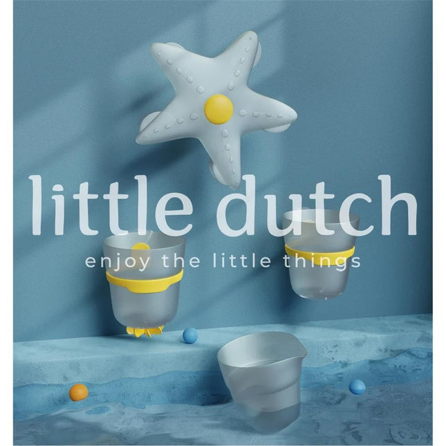 Little Dutch Badspeelgoed Bekers Zeester - Babywinkel - 8712051151014