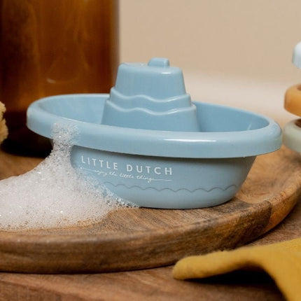 Little Dutch Badspeelgoed Bootjes Blauw - Little Dutch - Babywinkel - 8712051094304