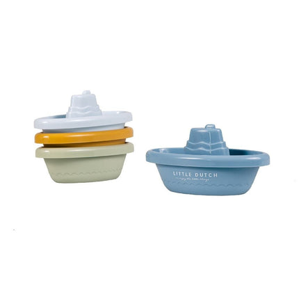 Little Dutch Badspeelgoed Bootjes Blauw - Little Dutch - Babywinkel - 8712051094304