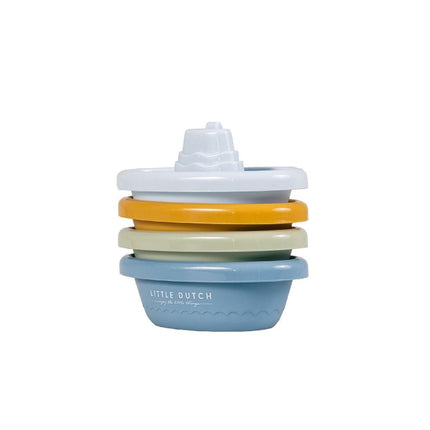 Little Dutch Badspeelgoed Bootjes Blauw - Little Dutch - Babywinkel - 8712051094304