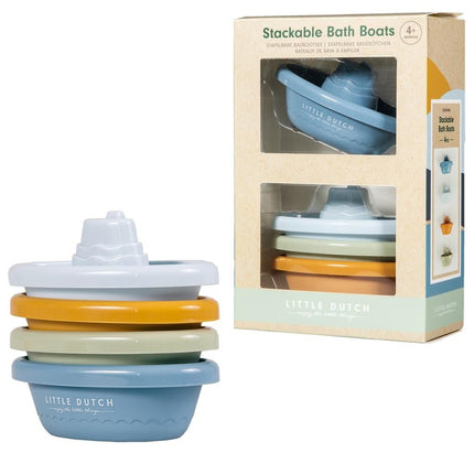 Little Dutch Badspeelgoed Bootjes Blauw - Little Dutch - Babywinkel - 8712051094304