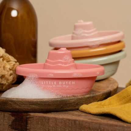 Little Dutch Badspeelgoed Bootjes Roze - Little Dutch - Babywinkel - 8712051094328