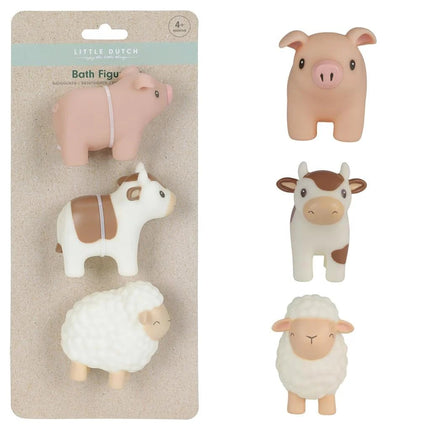 Little Dutch Badspeelgoed Farm Figuren Set 3 Delig - Little Dutch - Babywinkel - 8712051138770