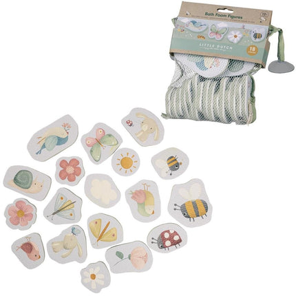 Little Dutch Badspeelgoed Flowers Foam Figuren - Little Dutch - Babywinkel - 8712051103334