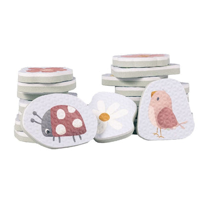 Little Dutch Badspeelgoed Flowers Foam Figuren - Little Dutch - Babywinkel - 8712051103334