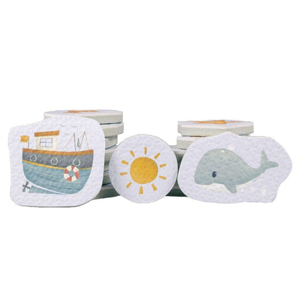 Little Dutch Badspeelgoed Sailors Bay Foam Figuren - Little Dutch - Babywinkel - 8712051103365