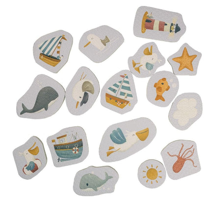 Little Dutch Badspeelgoed Sailors Bay Foam Figuren - Little Dutch - Babywinkel - 8712051103365