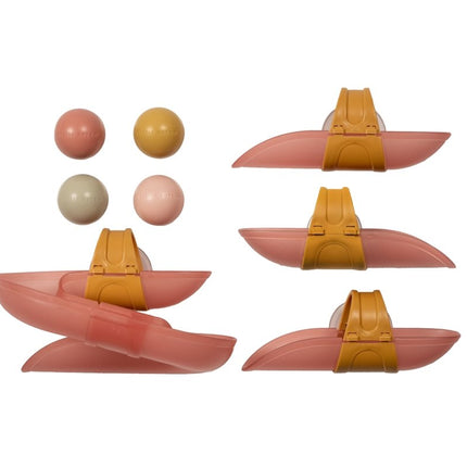 Little Dutch Badspeelgoed Waterbaan Roze 8 Delig - Babywinkel - 8712051114675