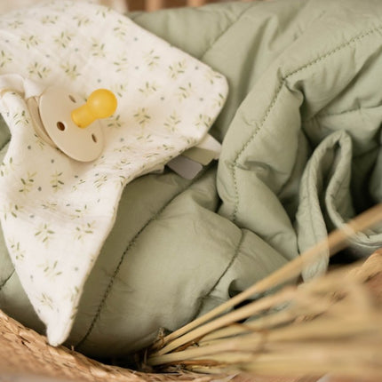 Little Dutch Bedsprei Ledikant Blueberry Leaves Sage - Little Dutch - Babywinkel - 8720986879712