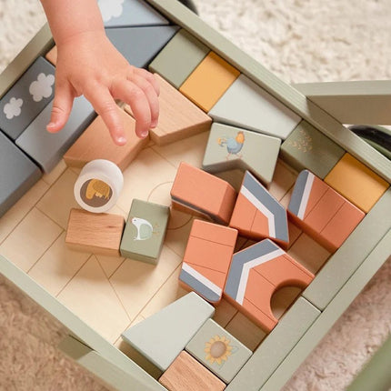 Little Dutch Blokkenkar Little Farm - Little Dutch - Babywinkel - 8713291771437