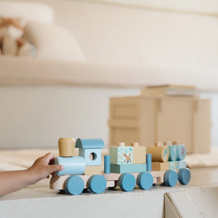 Little Dutch Blokkentrein Forest Friends koop je bij Babywinkel