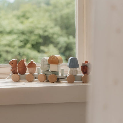 Little Dutch Blokkentrein Forest Friends koop je bij Babywinkel