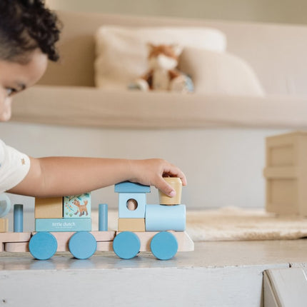 Little Dutch Blokkentrein Forest Friends koop je bij Babywinkel
