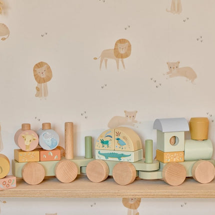 Little Dutch Blokkentrein Safari koop je bij Babywinkel