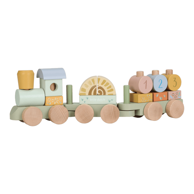 Little Dutch Blokkentrein Safari koop je bij Babywinkel