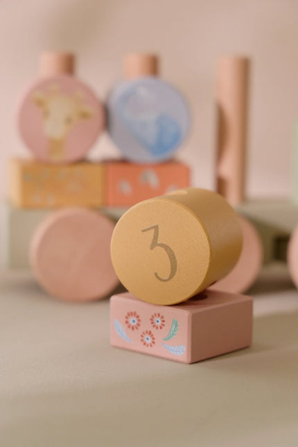Little Dutch Blokkentrein Safari koop je bij Babywinkel