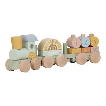 Little Dutch Blokkentrein Safari koop je bij Babywinkel