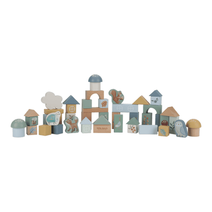 Little Dutch Bouwblokken Forest Friends koop je bij Babywinkel