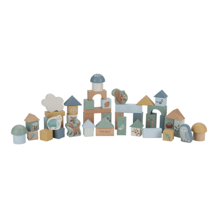 Little Dutch Bouwblokken Forest Friends koop je bij Babywinkel