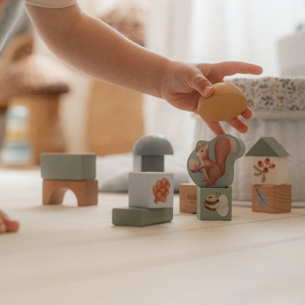 Little Dutch Bouwblokken Forest Friends koop je bij Babywinkel