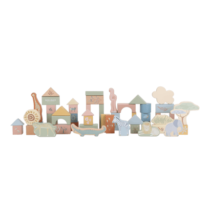 Little Dutch Bouwblokken Safari koop je bij Babywinkel