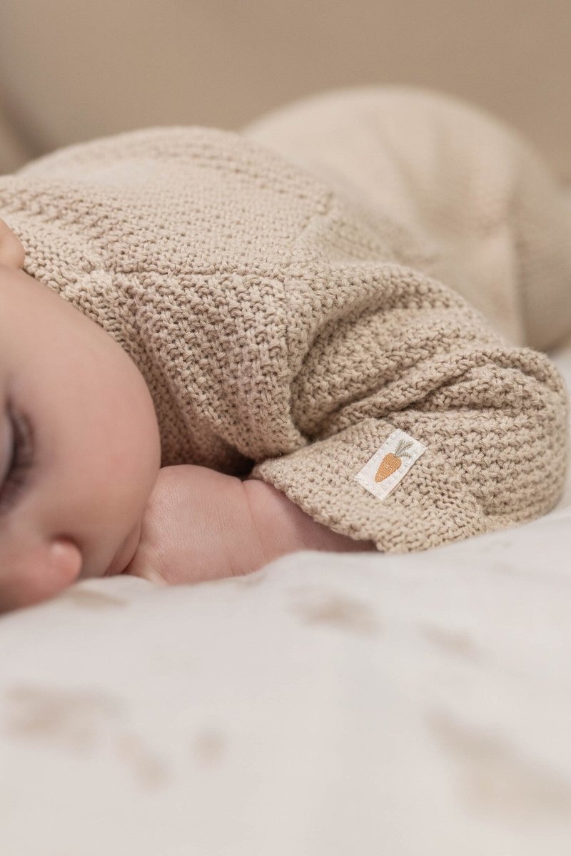 Little Dutch Boxpakje Overslag Gebreid Sand – Babywinkel