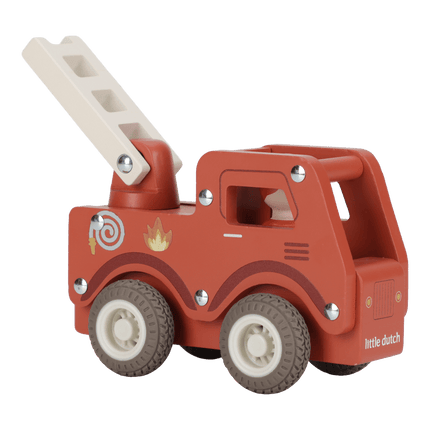 Little Dutch Brandweerwagen Met Pegdoll koop je bij Babywinkel