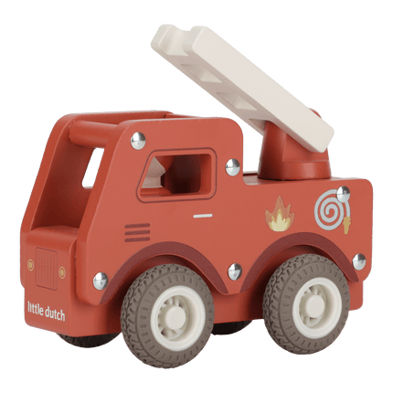 Little Dutch Brandweerwagen Met Pegdoll koop je bij Babywinkel