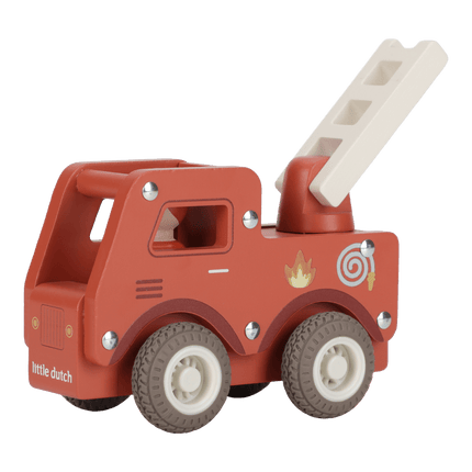 Little Dutch Brandweerwagen Met Pegdoll koop je bij Babywinkel