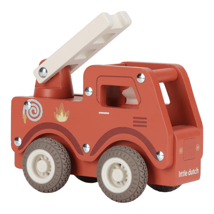 Little Dutch Brandweerwagen Met Pegdoll koop je bij Babywinkel