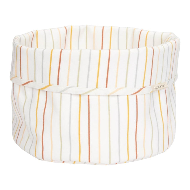 Little Dutch Commodemandje Rond Vintage Sunny Stripes - Little Dutch - Babywinkel - 8720629658094