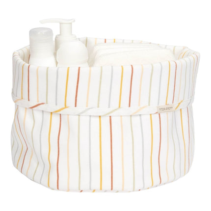 Little Dutch Commodemandje Rond Vintage Sunny Stripes - Little Dutch - Babywinkel - 8720629658094