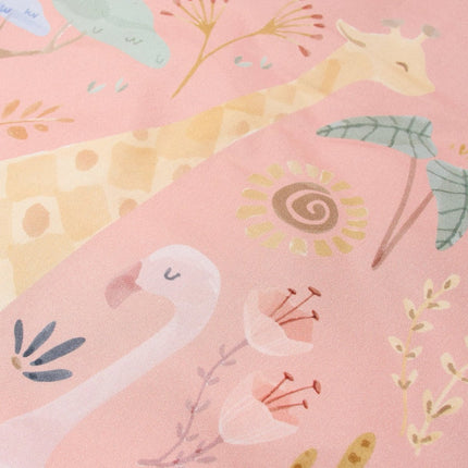 Little Dutch Dekbedovertrek Ledikant Blooming Safari Roze koop je bij Babywinkel